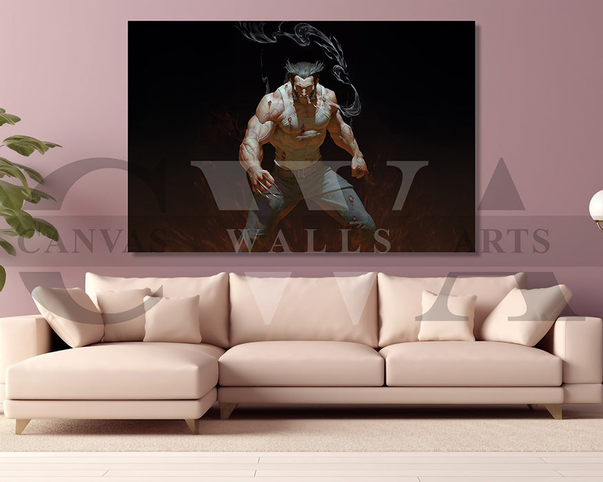 Wolverine The Blade Of Justice Canvas Wall Art