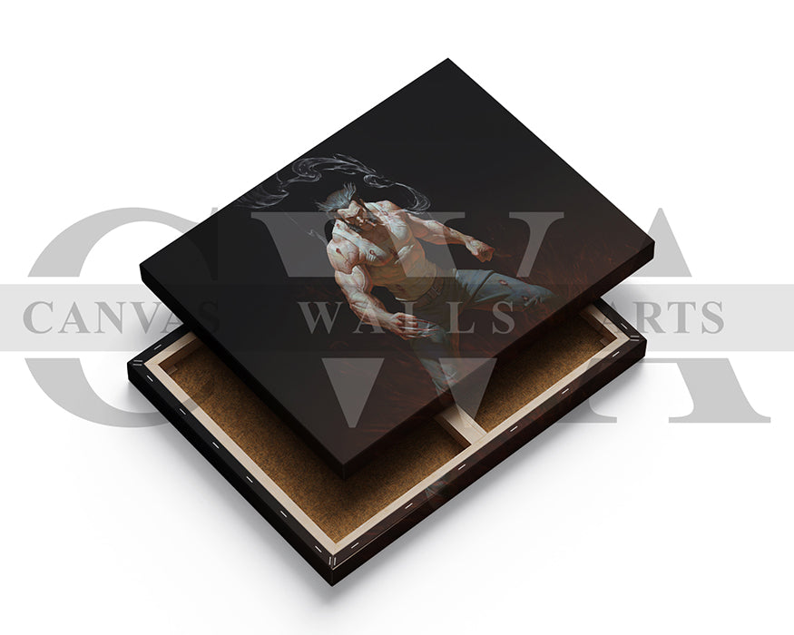 Wolverine The Blade Of Justice Canvas Wall Art