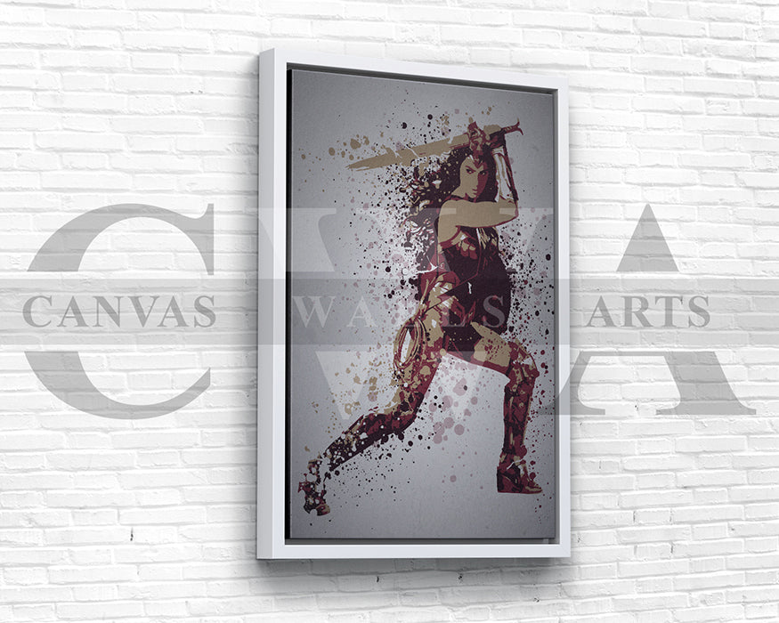 Wonder Woman Canvas Wall Art