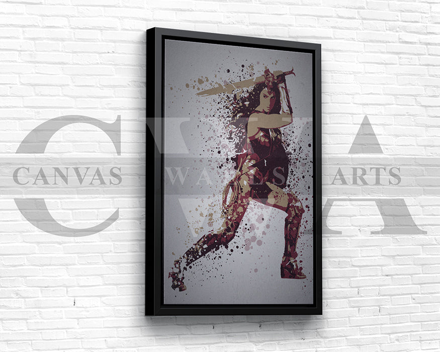 Wonder Woman Canvas Wall Art