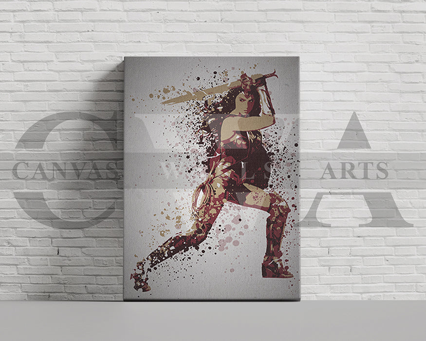 Wonder Woman Canvas Wall Art
