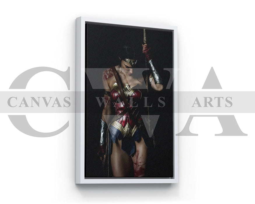 Wonder Woman Personified Canvas Wall Art