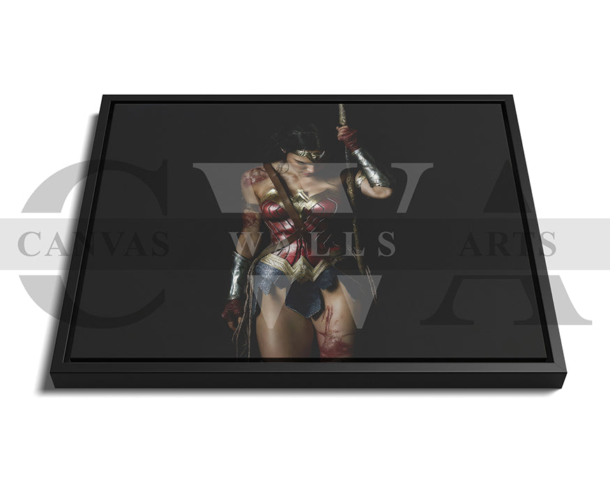 Wonder Woman Personified Poster Print