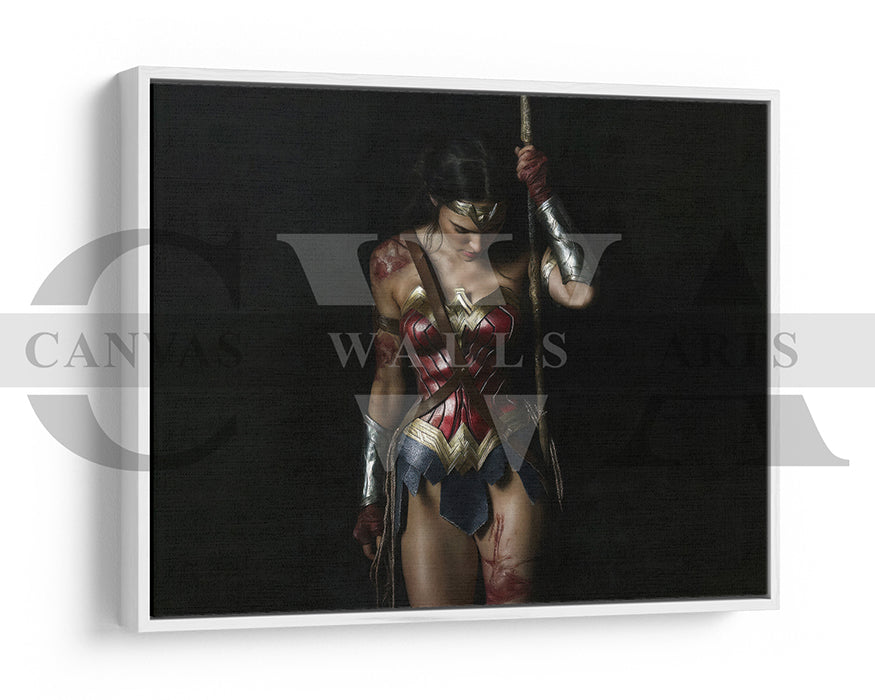Wonder Woman Personified Poster Print