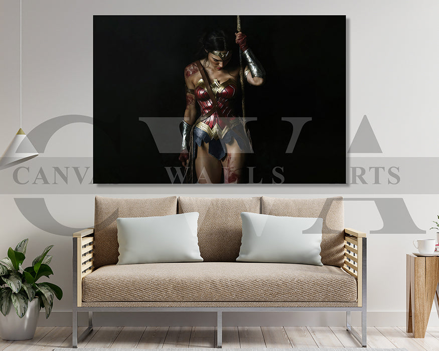 Wonder Woman Personified Poster Print