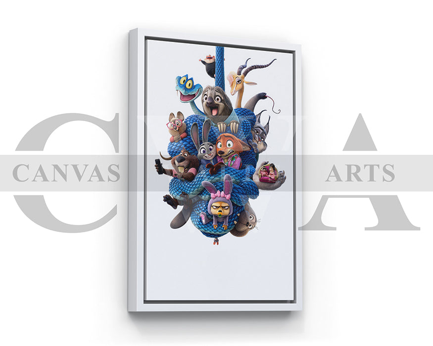 Zootopia Canvas Wall Art