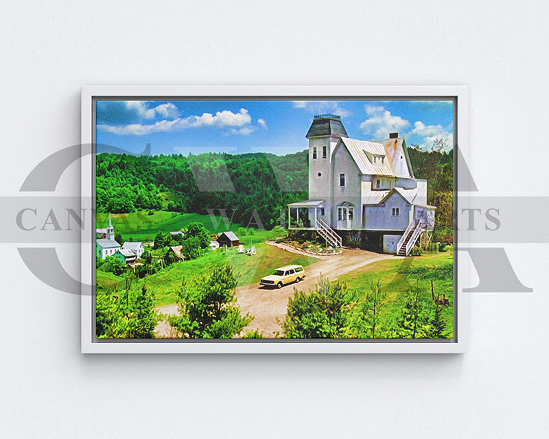 Beetlejuice The House Canvas Wall Art Movie Oil Painting Canvas Print