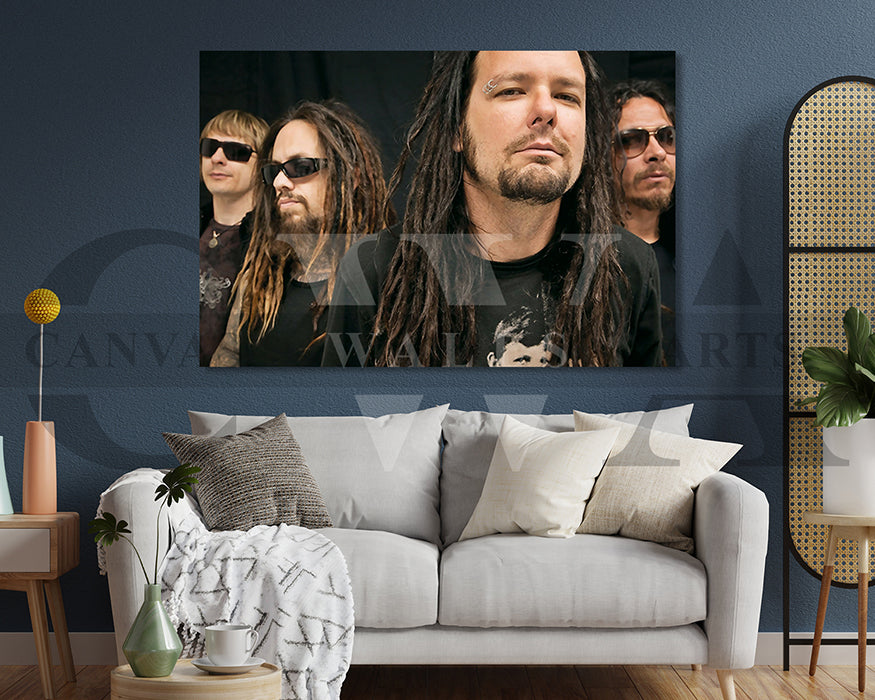 Korn Canvas Wall Art