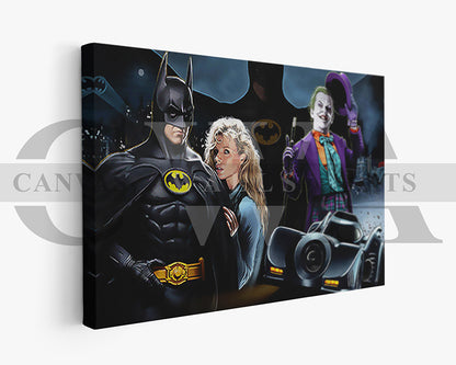 Batman Canvas Wall Art Movie Oil Painting Canvas Print