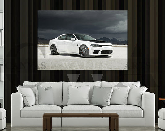 Dodge Charger SRT Canvas Wall Art Muscle Car Poster Print