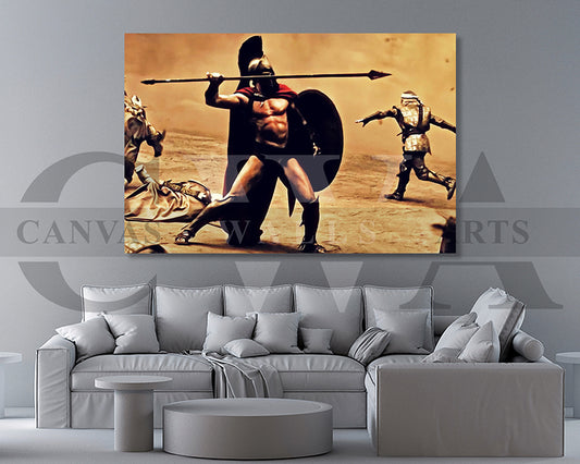 300 Canvas Wall Art Abstract Movie Poster