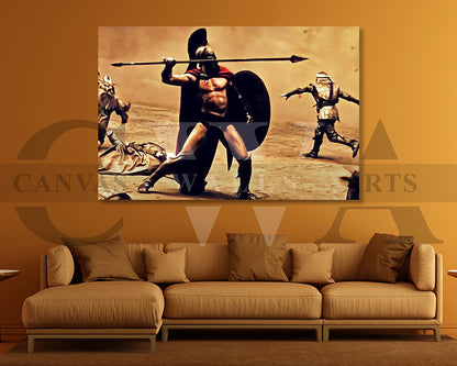 300 Canvas Wall Art Abstract Movie Poster
