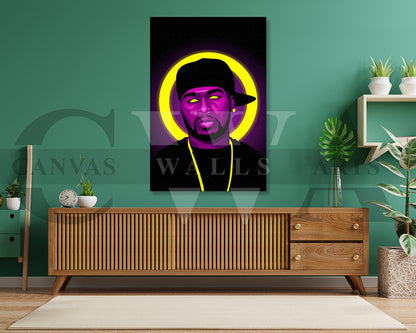 50 Cent Canvas Wall Art