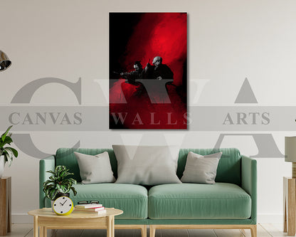 7 Samurai Canvas Wall Art