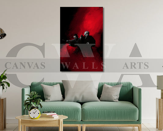 7 Samurai Canvas Wall Art
