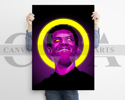 A Boogie Canvas Wall Art