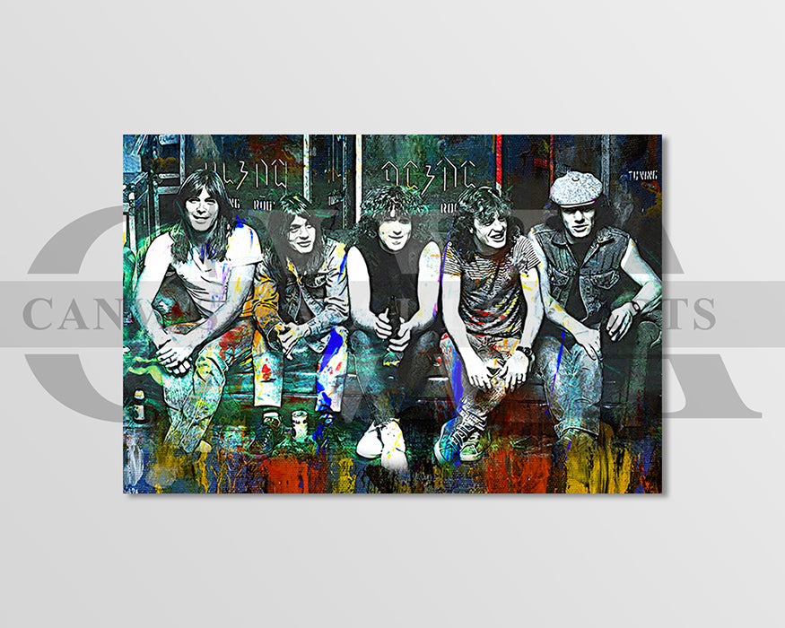 ACDC Canvas Wall Art