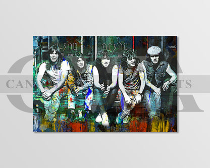 ACDC Canvas Wall Art