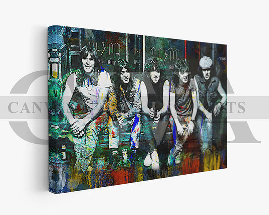 ACDC Canvas Wall Art