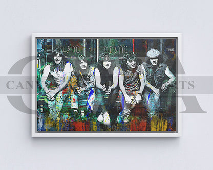 ACDC Canvas Wall Art