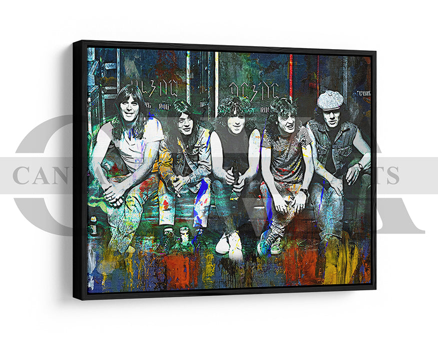 ACDC Canvas Wall Art