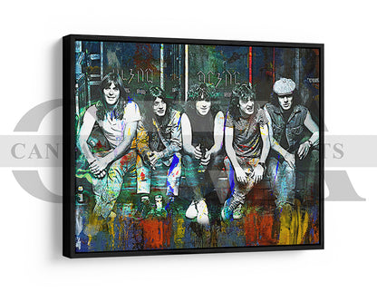 ACDC Canvas Wall Art