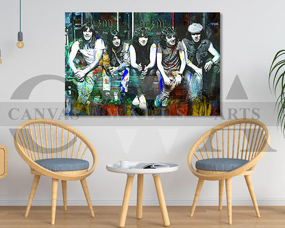 ACDC Canvas Wall Art