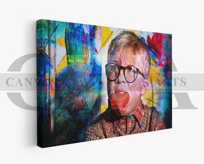 A Christmas Story Wall Art Canvas Wall Art Movie Poster