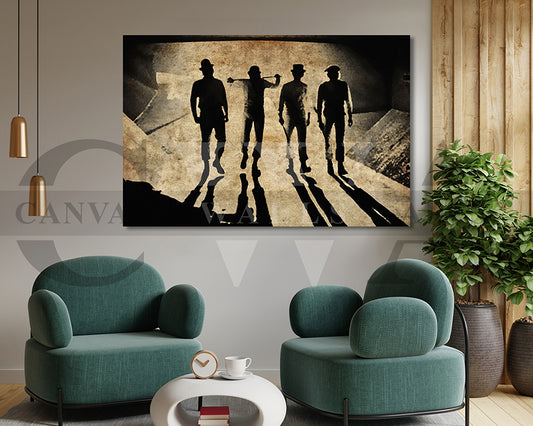 A Clockwork Orange Canvas Wall Art Movie Poster