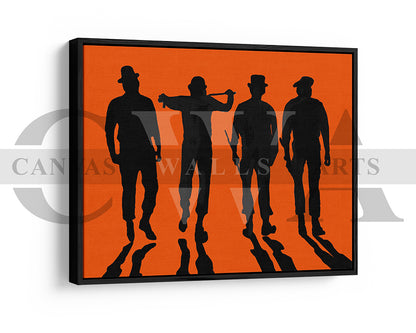 A Clockwork Orange Canvas Wall Art Movie Poster