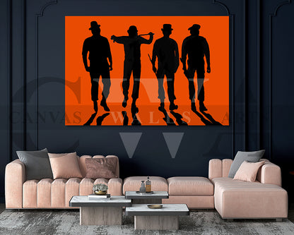 A Clockwork Orange Canvas Wall Art Movie Poster