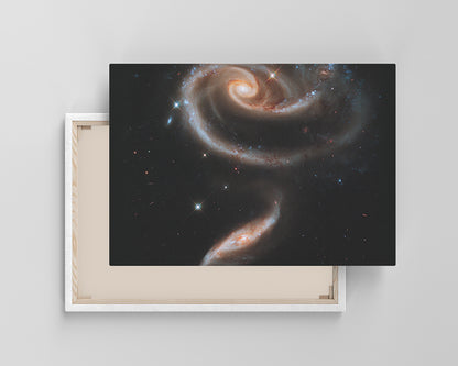 ARP 273 Galaxy Canvas Wall Art