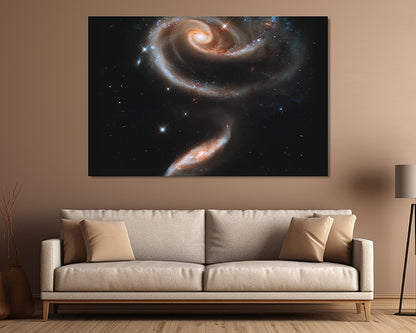 ARP 273 Galaxy Canvas Wall Art