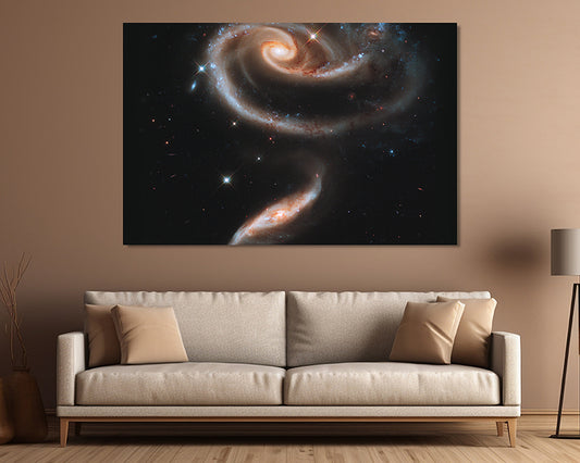 ARP 273 Galaxy Canvas Wall Art