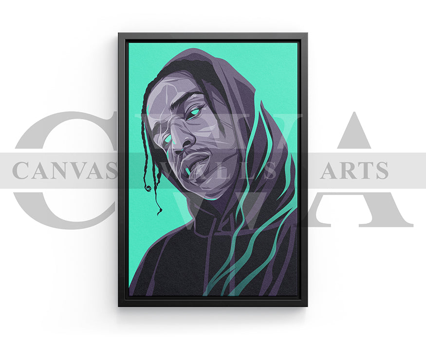 ASAP Rocky Canvas Wall Art
