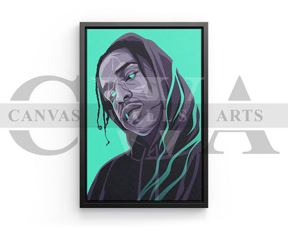 ASAP Rocky Canvas Wall Art