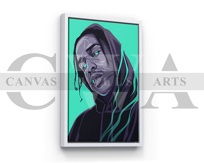 ASAP Rocky Canvas Wall Art