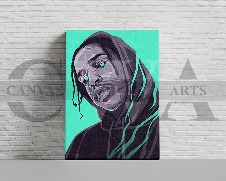 ASAP Rocky Canvas Wall Art