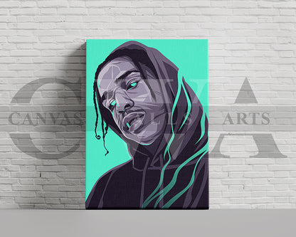 ASAP Rocky Canvas Wall Art