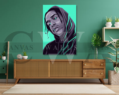 ASAP Rocky Canvas Wall Art