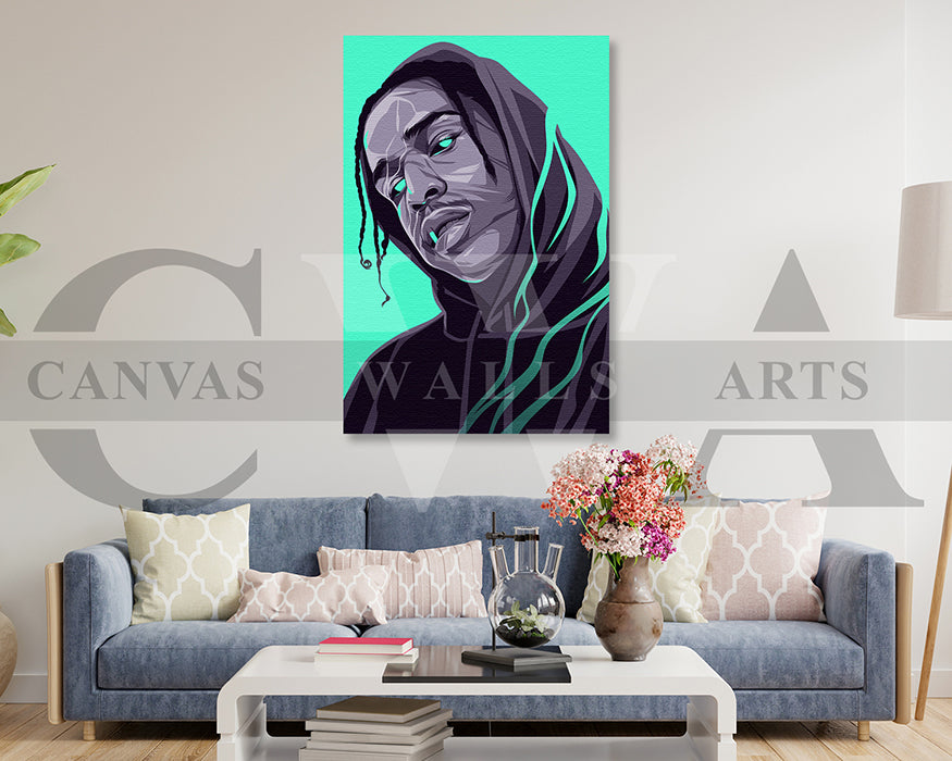 ASAP Rocky Canvas Wall Art