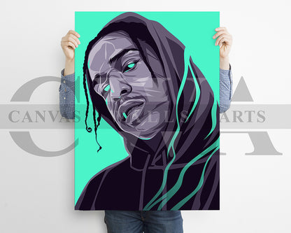 ASAP Rocky Canvas Wall Art