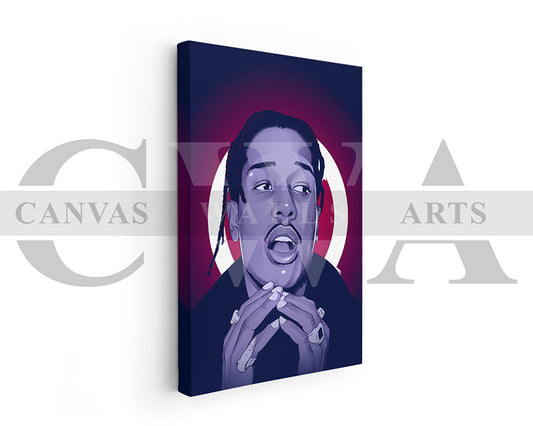 A$AP Rocky Canvas Print