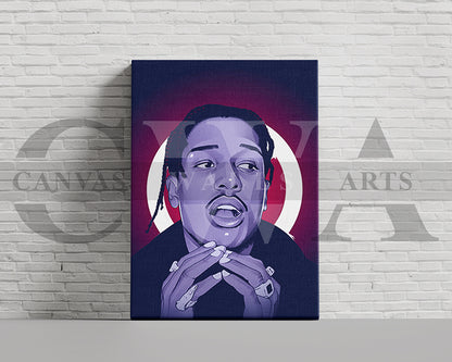 A$AP Rocky Canvas Print