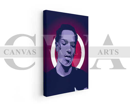 A$AP Rocky Canvas Wall Art
