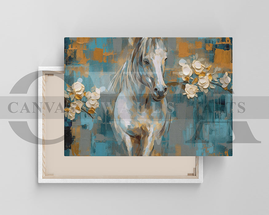 Abstract Painting Animal Canvas Wall Art