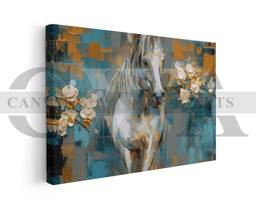 Abstract Painting Animal Canvas Wall Art