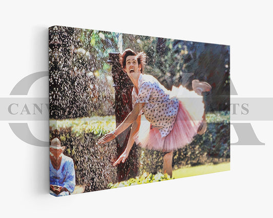 Ace Ventura Canvas Wall Art Movie Oil Painting Canvas Print