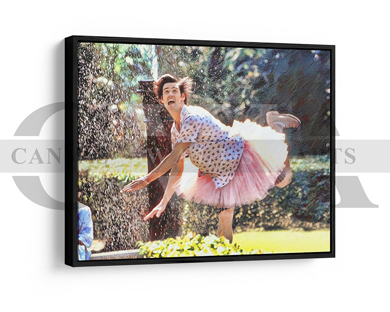 Ace Ventura Canvas Wall Art Movie Oil Painting Canvas Print