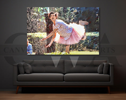 Ace Ventura Canvas Wall Art Movie Oil Painting Canvas Print